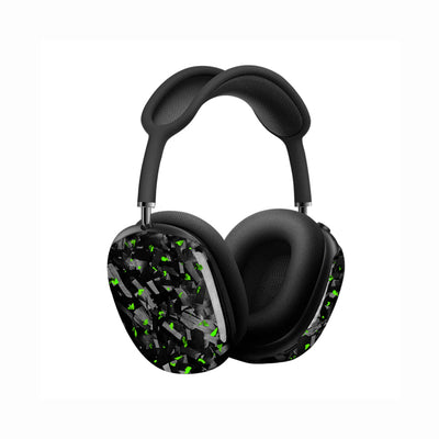 Apple AirPods Max | Green Flake Forged Carbon Fiber Case